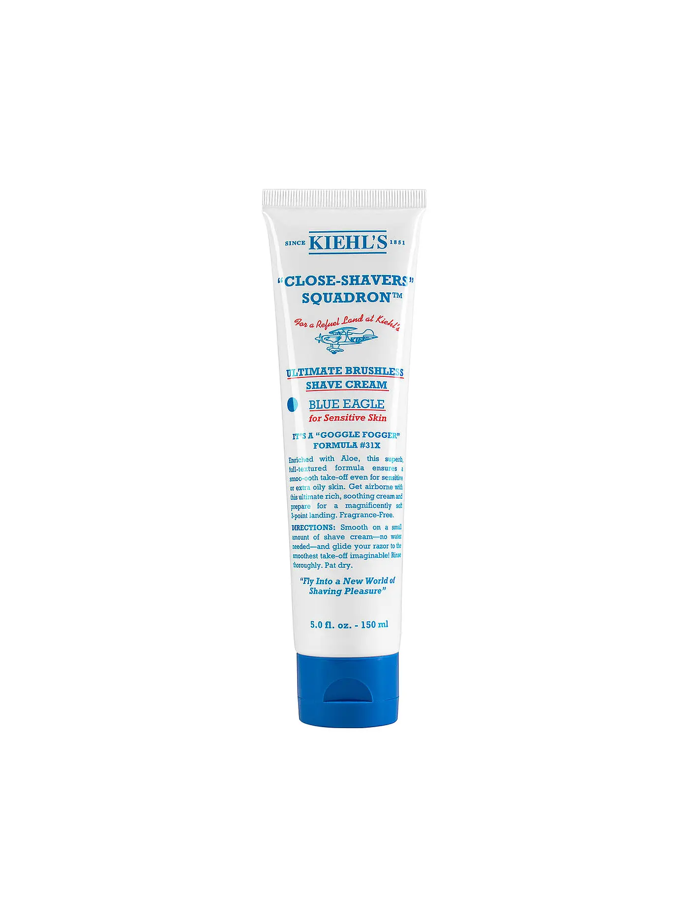 KIEHL'S | Ultimate Brushless Shave Cream - Blue Eagle 100ml | 